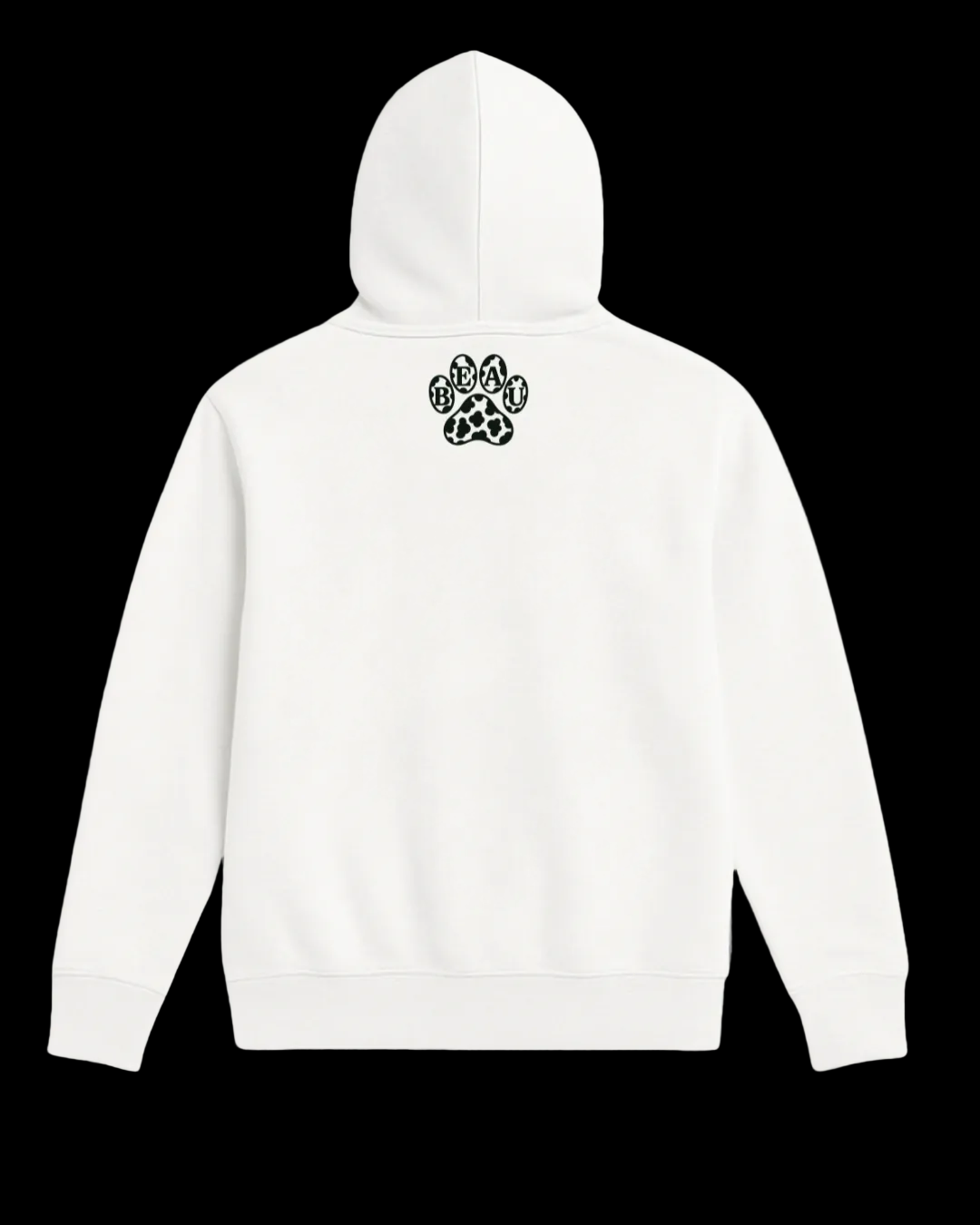BEAU men’s Dalmatian hoodie