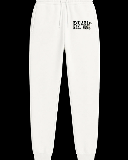 BEAU men’s Dalmatian sweatpants, essential edition
