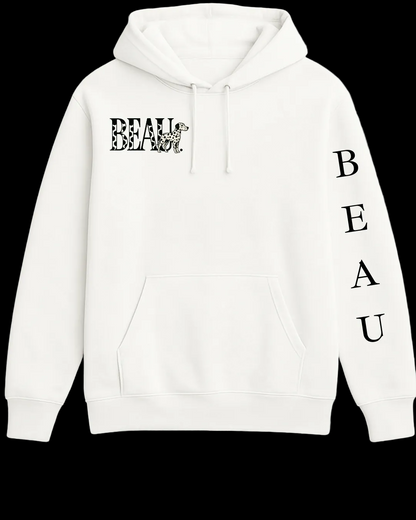 BEAU men’s Dalmatian hoodie essential edition