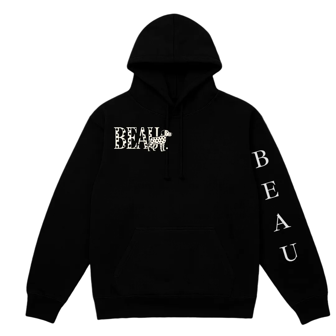 BEAU men’s Dalmatian hoodie essential edition